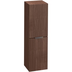 Saniselect Luca Midi Kast 35x32x120cm Noten Urban met chromen greep