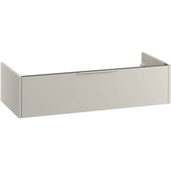 Saniselect Luca Wastafelonderkast excl. greep 120x45x30cm Kiezel Grijs