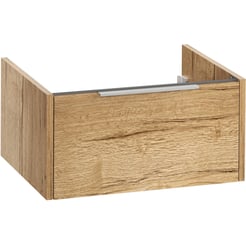 Saniselect Luca Wastafelonderkast excl. greep 60x50,5x30cm Eiken Marcato