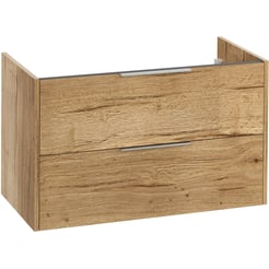 Saniselect Luca Wastafelonderkast excl. greep 100x50,5x60cm Eiken Marcato