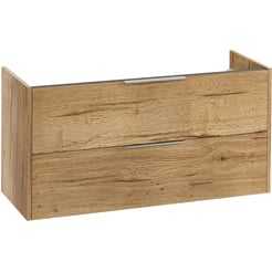 Saniselect Luca Wastafelonderkast excl. greep 120x45x60cm Eiken Marcato