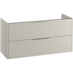 Saniselect Luca Wastafelonderkast excl. greep 120x45x60cm Kiezel Grijs