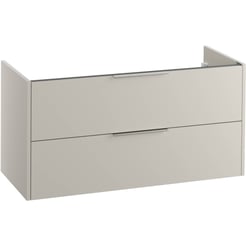 Saniselect Luca Wastafelonderkast excl. greep 120x50,5x60cm Kiezel Grijs
