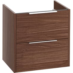 Saniselect Luca Wastafelonderkast excl. greep 60x45x60cm Noten Urban