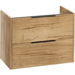 Saniselect Luca Wastafelonderkast excl. greep 80x45x60cm Eiken Marcato