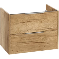 Saniselect Luca Wastafelonderkast excl. greep 80x50,5x60cm Eiken Marcato