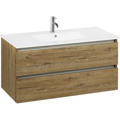 Ben Limara Wastafelmeubelset 100cm Sherwood/Aluminium