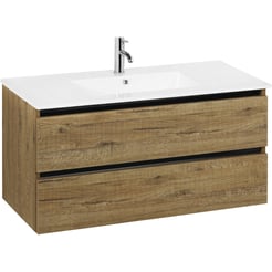 Ben Limara Wastafelmeubelset 100cm Sherwood/Mat Zwart