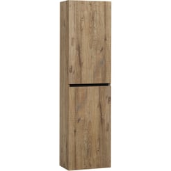 Ben Limara Hoge kast Rechts, 45x29x165 cm, Sherwood/Mat Zwart