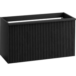 Ben Linea Onderkast 100x45x55 cm Eiken Zwart