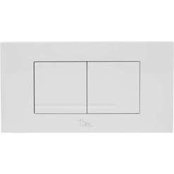 Ben Compact Flush Lomex bedieningspaneel 2-knops tbv BCF/BCF112 glans wit