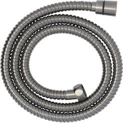 Ben Doucheslang metaal 125cm Geborsteld Zwart