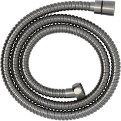 Ben Doucheslang metaal 125cm Geborsteld Zwart