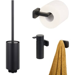 Ben Mykanto accessoireset 4-delig mat zwart