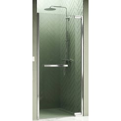 Novellini N180 1B Nisdraaideur 98,5-100x200 cm Chroom Helder Glas