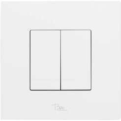 Ben Nemano Drukplaat 16x16 cm Mat Wit