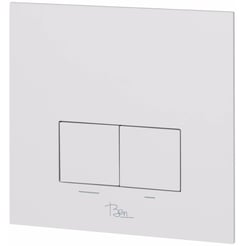 Ben Nemano Drukplaat 16x16 cm Mat Wit