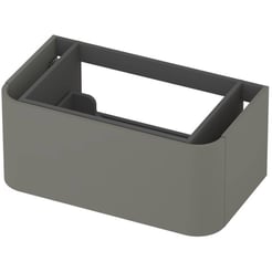 Saniselect Orbido Wastafelonderkast 80x45x35 cm Grijs Groen