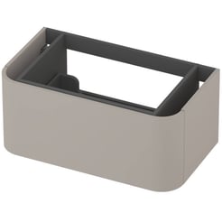 Saniselect Orbido Wastafelonderkast 80x45x35 cm Kiezel Grijs
