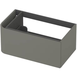 Saniselect Orbido Wastafelonderkast 80x45x35 cm Grijs Groen