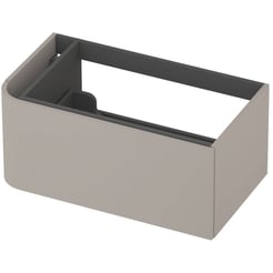 Saniselect Orbido Wastafelonderkast 80x45x35 cm Kiezel Grijs