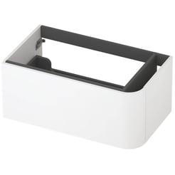 Saniselect Orbido Wastafelonderkast 80x45x35 cm Mat Wit