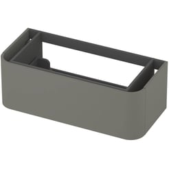 Saniselect Orbido Wastafelonderkast 100x45x35 cm Grijs Groen