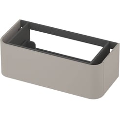 Saniselect Orbido Wastafelonderkast 100x45x35 cm Kiezel Grijs