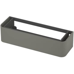 Saniselect Orbido Wastafelonderkast 140x45x35 cm Grijs Groen