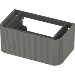 Saniselect Orbido Wastafelonderkast 80x45x35 cm Grijs Groen