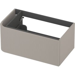 Saniselect Orbido Wastafelonderkast 80x45x35 cm Kiezel Grijs