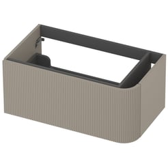 Saniselect Orbido Wastafelonderkast 80x45x35 cm Beige Zand