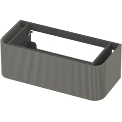 Saniselect Orbido Wastafelonderkast 100x45x35 cm Grijs Groen