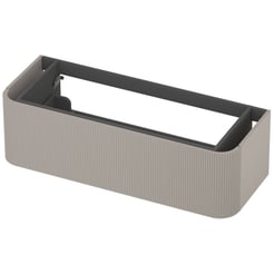 Saniselect Orbido Wastafelonderkast 120x45x35 cm Kiezel Grijs