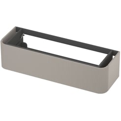 Saniselect Orbido Wastafelonderkast 140x45x35 cm Kiezel Grijs