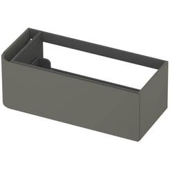 Saniselect Orbido Wastafelonderkast 100x45x35 cm Grijs Groen