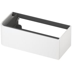 Saniselect Orbido Wastafelonderkast 100x45x35 cm Mat Wit
