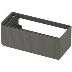Saniselect Orbido Wastafelonderkast 100x45x35 cm Grijs Groen