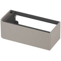 Saniselect Orbido Wastafelonderkast 100x45x35 cm Kiezel Grijs