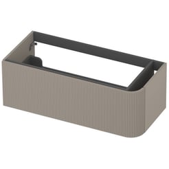 Saniselect Orbido Wastafelonderkast 100x45x35 cm Beige Zand