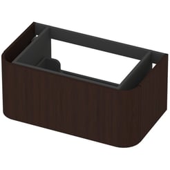 Saniselect Orbido Wastafelonderkast 80x45x35 cm Fineer - Charcoal