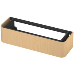 Saniselect Orbido Wastafelonderkast 140x45x35 cm Fineer - Pure
