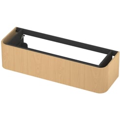 Saniselect Orbido Wastafelonderkast 140x45x35 cm Fineer - Pure