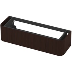 Saniselect Orbido Wastafelonderkast 140x45x35 cm Fineer - Charcoal