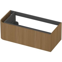 Saniselect Orbido Wastafelonderkast 100x45x35 cm Fineer - Pure