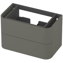 Saniselect Orbido Wastafelonderkast 80x45x52 cm Grijs Groen