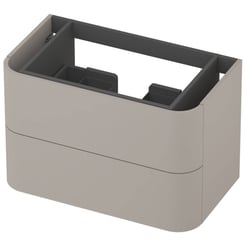 Saniselect Orbido Wastafelonderkast 80x45x52 cm Kiezel Grijs