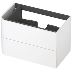 Saniselect Orbido Wastafelonderkast 80x45x52 cm Mat Wit
