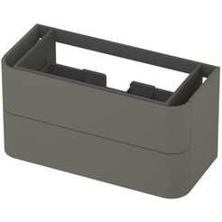 Saniselect Orbido Wastafelonderkast 100x45x52 cm Grijs Groen