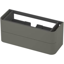 Saniselect Orbido Wastafelonderkast 120x45x52 cm Grijs Groen